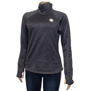 Umbro Top Fleece-Lined 1/4 Zip performance base layer thumb hole Size M